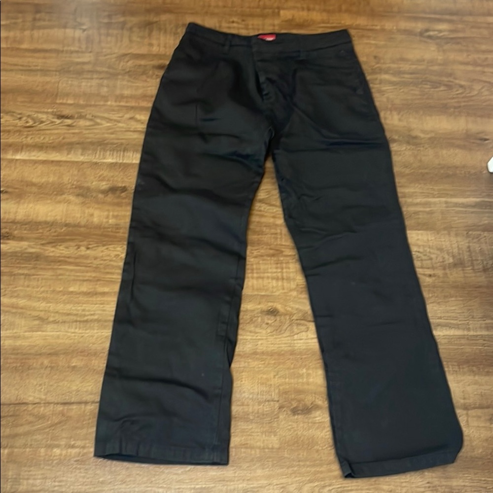 Dickies Women's Black Boot Cut Pants